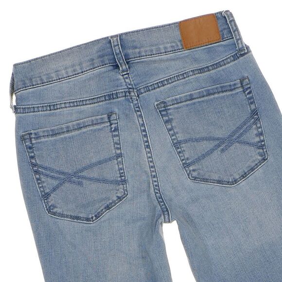 Aeropostale High Waist Jegging Size 0 Short Womens Blue Measures 24 x 26.5 - Picture 4 of 10